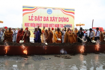 Long trọng tổ chức lễ đặt đá xây dựng HVPGVN tại TP.HCM