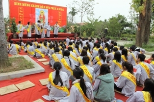 CLB thanh thiếu niên Phật tử Chùa Tích Sơn thăm chùa Phật Tích