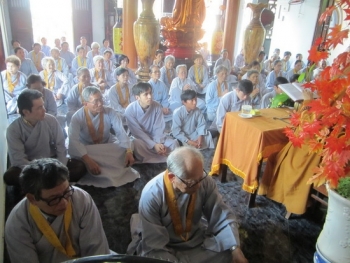 Đạo tràng Bát Quan Trai chùa Thiên Bửu