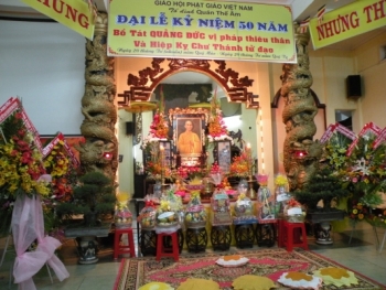 Lễ tưởng niệm 50 năm Bồ Tát Thích Quảng Đức