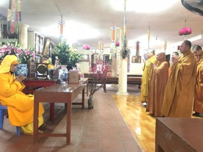 Trung ương Giáo hội khánh tuế, chúc xuân Đức Pháp chủ