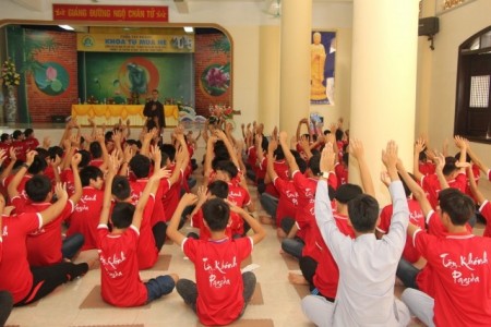 Thái Bình: Chùa Tây Khánh tổ chức khóa tu mùa hè lần thứ nhất 