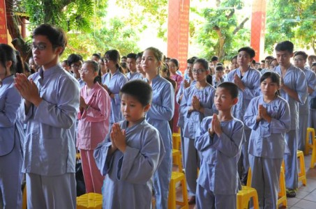 Hà Nội: Chùa Bằng tổ chức khóa tu Vu Lan Báo Hiếu lần thứ VII