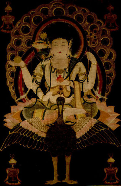 Lược ý hình tượng Khổng Tước Minh Vương và Đàn Thành trong Phật giáo bắc truyền