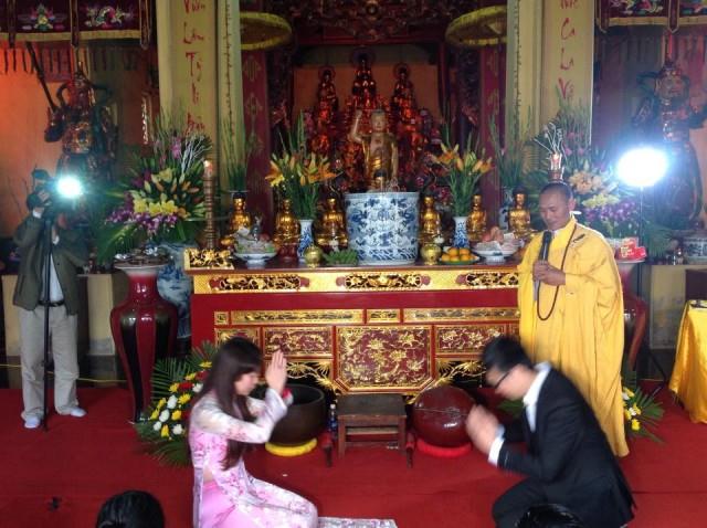 Lễ hằng thuận tại chùa Tích Sơn Vĩnh Phúc