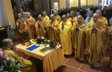 Tuyên Quang: Lễ khai pháp khóa an cư kiết hạ năm 2020
