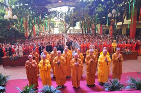 Chùa Bằng trang nghiêm tổ chức lễ mừng thọ năm Mậu Tuất