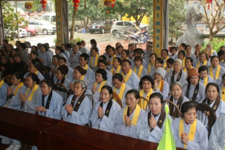 Chùa Vạn Phúc khai giảng lớp giáo lý và khóa tu một ngày an lạc 