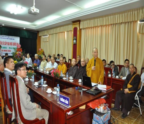 Hòa thượng Thích Bảo Nghiêm bảo vệ xuất sắc luận văn Tiến sĩ