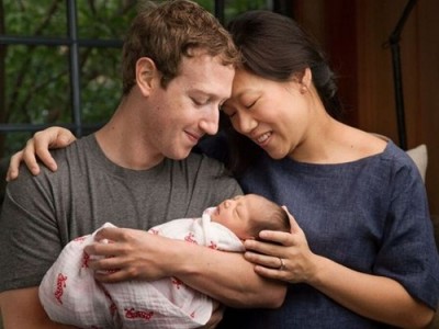 CEO Facebook cho đi gần hết tài sản mừng con gái chào đời