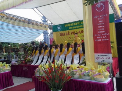 Trường hạ chùa Quán Âm tổ chức Đại lễ Vu Lan  PL 2558 - DL 2014