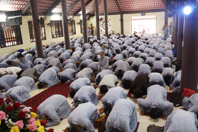 Chùa Hòa Phúc tổ chức lễ Ngũ bách danh Quán Thế Âm