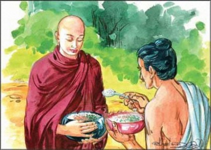 Người Phật tử chỉ thân cận, cung kính, cúng dường bậc Sa môn có giới luật *