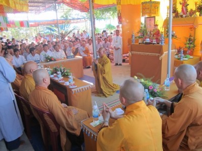 Khánh Hòa: Lễ nhập tự chùa Đồng Quang