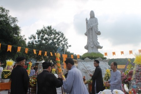 Phòng thuốc nam Phước Thiện Hưng An Tự, lễ an vị tôn tượng Bồ Tát Quán Thế Âm