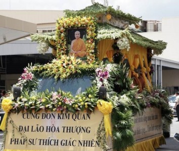  Lễ cung đón kim quan cố Đại lão Hòa thượng Pháp sư Giác Nhiên