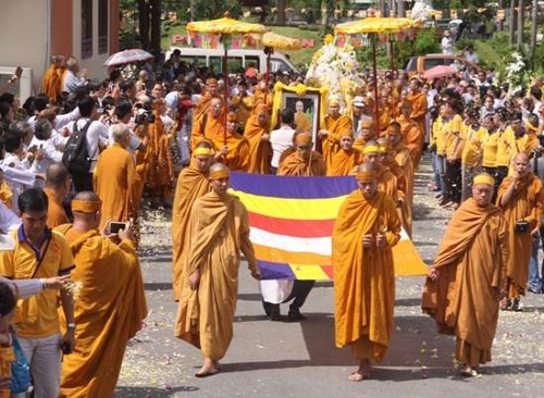 Lễ truy niệm và cung tống kim quan cố Đại lão Hòa thượng Thích Giác Nhiên