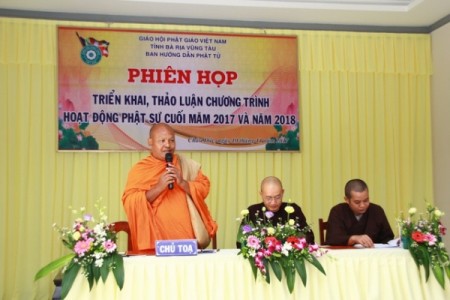 BRVT: Ban Hướng dẫn Phật tử tổ chức phiên họp đầu tiên