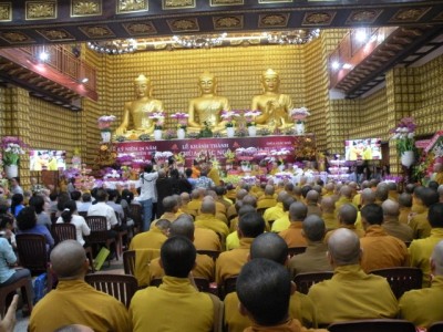 Đại lễ lạc thành chùa Giác Ngộ