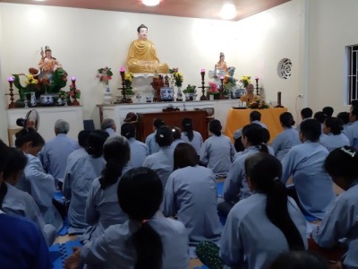 Hà Tĩnh: Đại đức Thích Chúc Huy giảng pháp tại chùa Yên Lạc