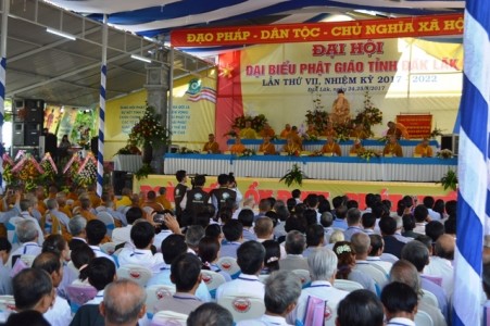 Đại hội Đại biểu Phật giáo tỉnh Đắk Lắk nhiệm  kỳ 2017 - 2022