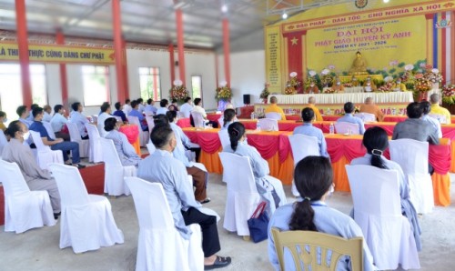 Hà Tĩnh: Đại hội đại biểu Phật giáo huyện Kỳ Anh nhiệm kỳ 2021-2026