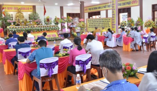 Hà Tĩnh: Đại hội đại biểu Phật giáo huyện Lộc Hà nhiệm kỳ 2021-2026