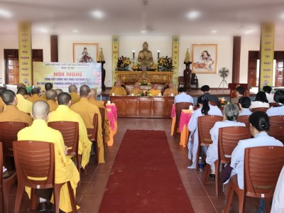 Hà Tĩnh: Hội nghị tổng kết Phật sự năm 2019
