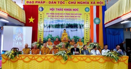 Bến Tre: Hội thảo Khoa học 'HT. Khánh Hòa với phong trào chấn hưng PG ở Việt Nam và truyền thống Bến Tre'