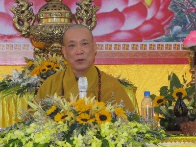 HT. Thích Bảo Nghiêm thuyết giảng khai pháp đầu xuân tại Phú Thọ