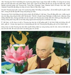 Lạm dụng danh xưng trong Phật giáo của một bài báo