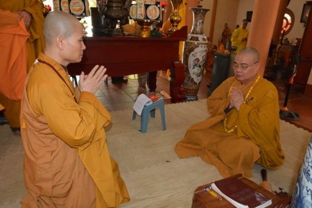 Phú Thọ: Lễ tác pháp đối thú bạch văn An cư kiết hạ Tăng ni nhị bộ PL 2561 - DL 2017