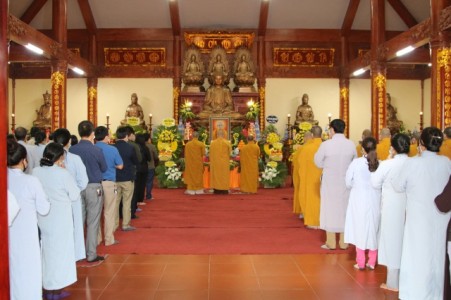 Phật giáo Hà Tĩnh hướng vọng về Tổ đình Viên Minh tưởng niệm Đức đệ tam Pháp chủ GHPGVN