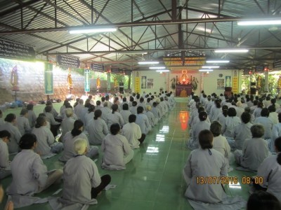 Chùa Linh Sơn Pháp Ấn, ngày tu an lạc