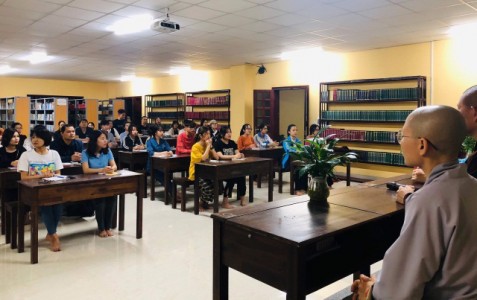 Khai giảng lớp tiếng trung miễn phí tại chùa Long Hưng