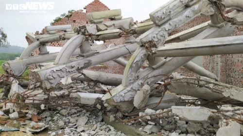 Nghệ An: Dân tự ý phá dỡ ngôi chùa triệu USD
