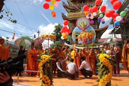 GHPGVN tỉnh Gia Lai tổ chức đại lễ Phật đản PL 2561 