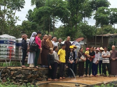 Đắk Nông: Trao tặng 2 giếng nước sạch tại xã Đăk Ngo