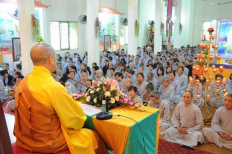 Thông báo đăng ký lễ Quy y Tam Bảo tại chùa Hòa Phúc