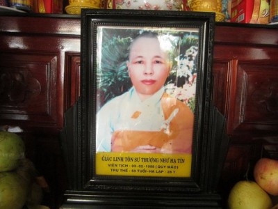 Khánh Hòa: Lễ húy nhật lần thứ 17 cố ni sư Thích nữ Như Tín
