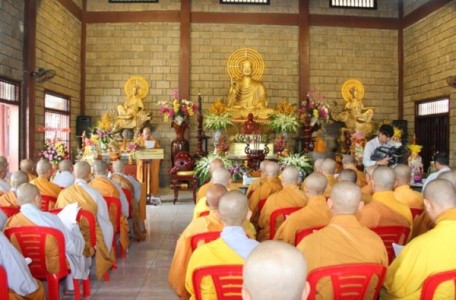 Thiền viện Trúc Lâm Viên Ngộ tưởng niệm 709 năm Phật Hoàng Trần Nhân Tông nhập Niết bàn