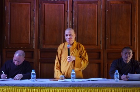Hà Tĩnh: Họp triển khai tổ chức Phật đản, Giới đàn, An cư kiết hạ PL:2561
