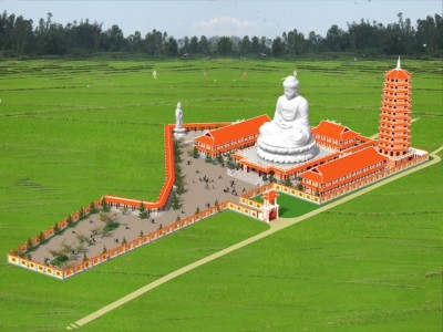 Nghệ An: Công bố quy hoạch chùa Phúc Lạc, động thổ đại tượng Phật Thích Ca 49m