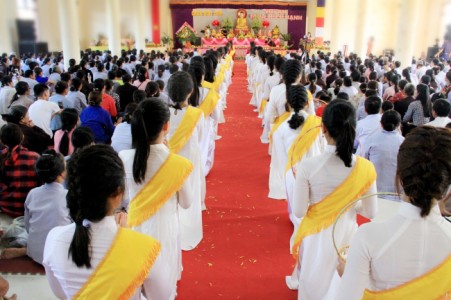 Hà Tĩnh: Đại lễ Vu lan báo hiếu tại chùa Giai Lam – Tịnh Pháp PL 2561