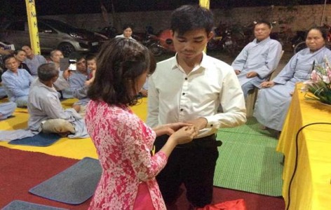 Lễ hằng thuận đầu tiên tại chùa Hồng Phúc