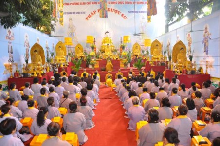 Hà Nội: Chùa Bằng khai mạc Pháp hội Dược Sư lần thứ XI