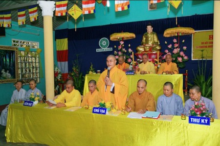 Phật giáo A Lưới sơ kết công tác Phật sự 6 tháng đầu năm 2015 