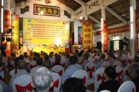 Công cử Ban Trị sự lâm thời Giáo hội Phật giáo Việt Nam thành phố Hải Phòng