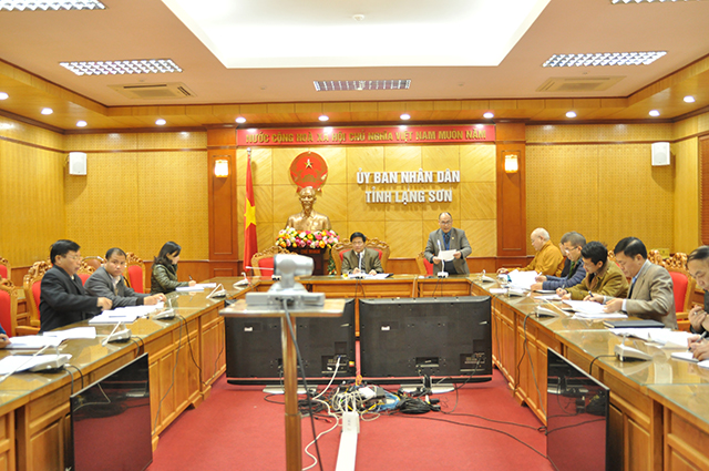 Họp triển khai dự án xây dựng TT văn hóa Du lịch tâm linh chùa Phật Quang Sơn