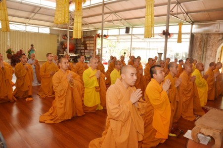 Phật giáo Nghệ An tổ chức lễ khai pháp An cư Kiết hạ 2018